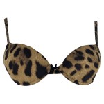 Dámská podprsenka DGWFBM21641 leopardí vzor – Dolce & Gabbana