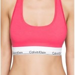 Podprsenka sportovní F3785E-LFX korálová – Calvin Klein