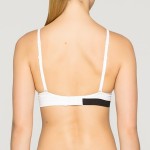 Podprsenka bez kostice QF1631E-100 bílá – Calvin Klein