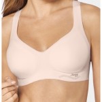 Podprsenka starorůžová (00XH) ZERO Feel Bralette – Sloggi