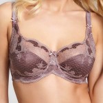 Dámská podprsenka Panache 7255 34 DD Purple Animal