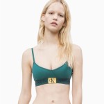 Podprsenka bez kostice QF4919E-ZAY zelená – Calvin Klein