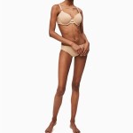 Podprsenka s kosticí QF1184E-20N tělová – Calvin Klein