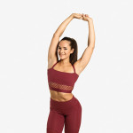 Better Bodies Podprsenka Waverly Mesh Sangria Red