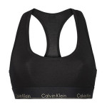 Calvin Klein Podprsenka Cotton All Black Gold Logo