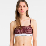 Calvin Klein Podprsenka Unlined Bordo