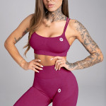 Gym Glamour Podprsenka Seamless Jelly Berry