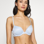 Podprsenka push-up QF4083E-GR4 modrá – Calvin Klein