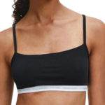 Calvin Klein Podprsenka CK One Unlined Bralette 2Pack – Black