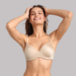 Dámská podprsenka s kosticemi PLAYTEX COCOON 24H SOFT ABSOLU BRA – PLAYTEX – tělová