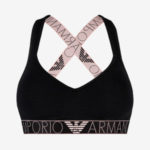 Bralette podprsenka 163995 1P227 00020 černá – Emporio Armani