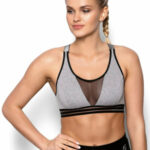 Fitness top Ariela grey – ELDAR