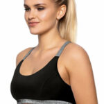 Fitness top Areta black – ELDAR