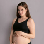 Seamless těhotenský top 5100 černá – Anita Maternity