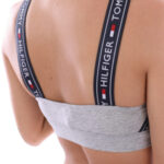 Tommy Hilfiger Podprsenka Cross Strap Grey