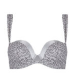 Podprsenka STRAPLESS PLUNGE 251302 Grey leopard(095) – Simone Perele