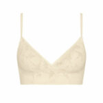 Dámská podprsenka Sloggi ZERO Lace 2.0 Longline Bra pudrová