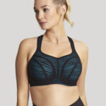 Dámská podprsenka Panache 5021C black/aqua 32 E Dle obrázku