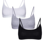 Eldar 3Pack Top Sally Black/White/Light Grey