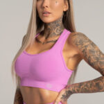 Gym Glamour Podprsenka Push Up Pink