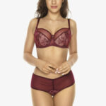 Podprsenka Joy 1037 Tempting Burgundy – Gaia