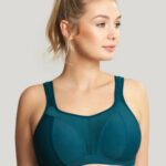 Sportovní podprsenka Non Wired Bra teal/pink 7341B