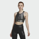 Dámská sportovní podprsenka By Stella McCartney Shiny Training Crop Top W HG6880 – Adidas