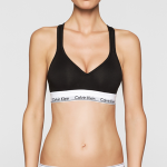 Podprsenka sportovní Bralette Modern Cotton QF1654E001 černá – Calvin Klein